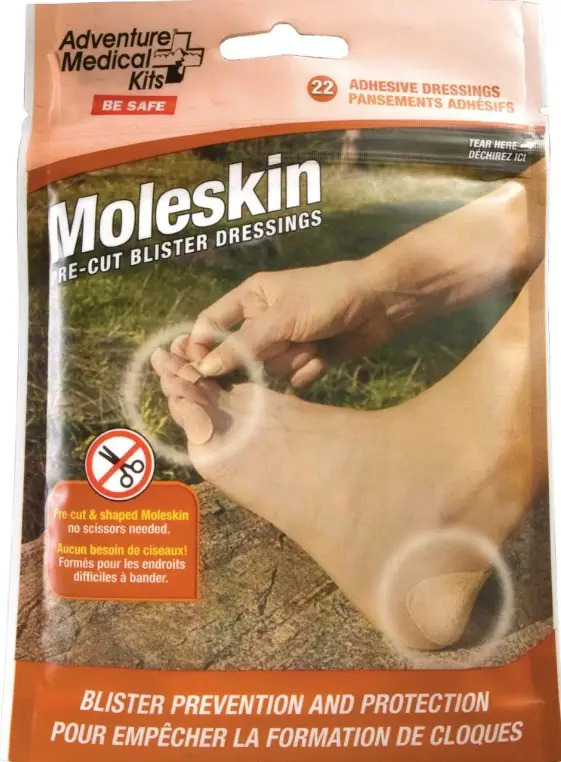 Moleskin for Hiking | Cap Puckhaber